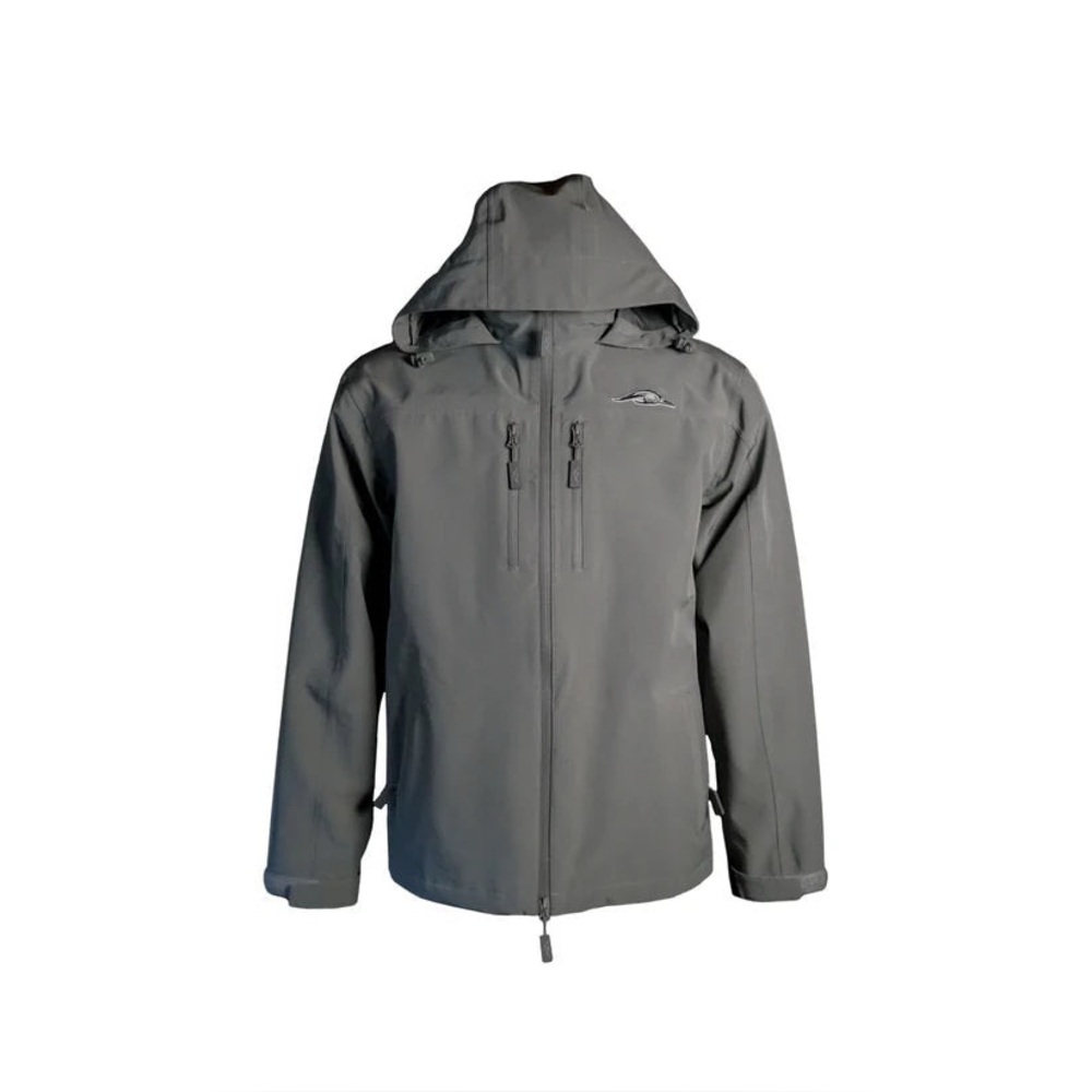 American Flyway Waterfowl  Grey Lightweight Rain Jacket